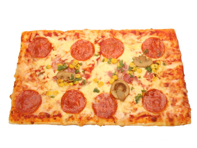 業務用食材卸の「IZUMIYA」運営の総合通販　デルソーレ　IZUMeal　角型ミックスピザ　–