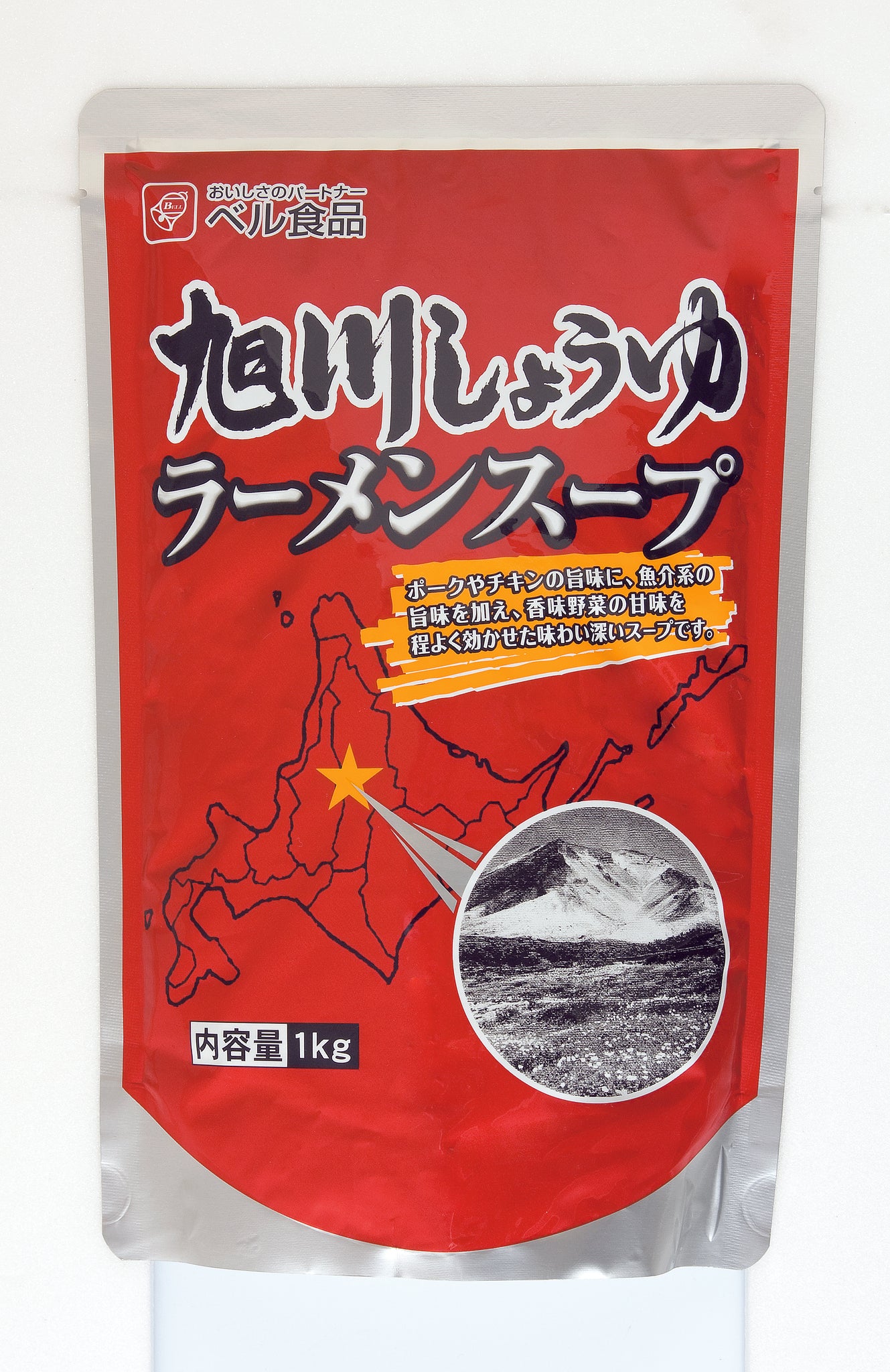 ベル食品 旭川しょうゆラーメンスープ 1kg